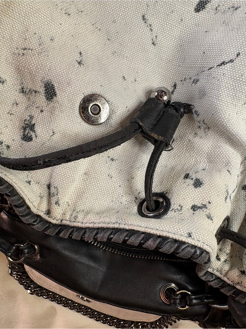 Stella Mccartney Falabella Tie Dye Backpack. Callout! - Picture 12 of 16